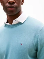 Classic Crewneck Sweater - Smoky Blue #78J8322 - Image 4