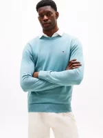 Classic Crewneck Sweater - Smoky Blue #78J8322
