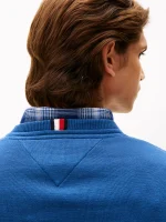 Classic Crewneck Sweater - Fossil Blue #78J8322 - Image 3