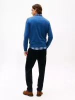 Classic Crewneck Sweater - Fossil Blue #78J8322 - Image 2