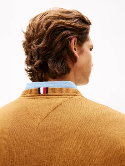 Classic Crewneck Sweater - Country Brown #78J8322 - Image 4
