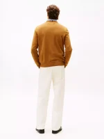 Classic Crewneck Sweater - Country Brown #78J8322 - Image 3