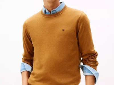Classic Crewneck Sweater - Country Brown #78J8322