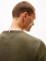Classic Crewneck Sweater - Army Green #78J8322 - Image 4