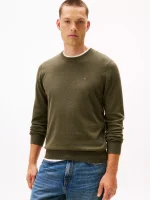Classic Crewneck Sweater - Army Green #78J8322