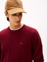 Classic Crewneck Sweater - Deep Rouge #78J8322 - Image 3