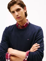Classic Crewneck Sweater - Black #78J8322 - Image 3