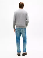 Classic Crewneck Sweater - Grey Heather #78J8322 - Image 2