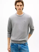 Classic Crewneck Sweater - Grey Heather #78J8322