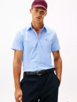 Regular Fit Stretch Oxford Shirt - Provence #78J8436