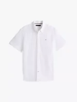 Regular Fit Stretch Oxford Shirt - Optic White #78J8436 - Image 2