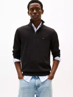 Classic Quarter-Zip Sweater - Black #78J9329-BDS