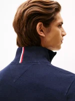 Classic Quarter-Zip Sweater - Navy #78J9329-FAP - Image 3