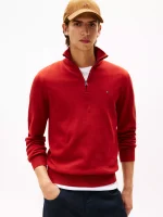 Classic Quarter-Zip Sweater - Dark Magma#78J9329-XNN