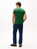 Men Tonal Flag Logo T-Shirt - Deep Evergreen #78JB406 - Image 2
