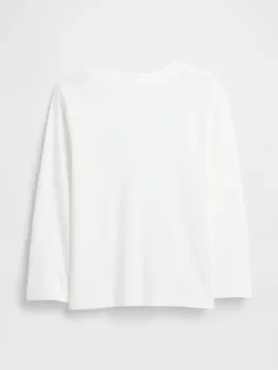 babyGap Graphic T-Shirt-New Off White Pizza - Image 2
