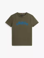 Kids' NYC Graphic T-Shirt - Pewter Green #KB09936 - Image 2