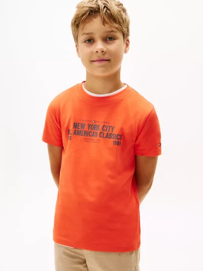 Kids' NYC Graphic T-Shirt - Horizon #KB09936 - Image 1