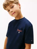Kids' Tommy Bear Graphic T-Shirt - Dark Blue #KB09941 - Image 4