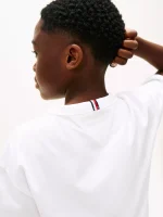 Kids' Tommy 1985 Logo Graphic T-Shirt - White #KB10087-YBR - Image 3