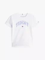 Kids' Tommy Varsity Logo T-Shirt - White # KG08806 - Image 2
