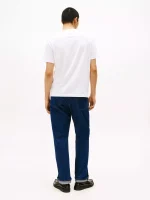 Hilfiger Graphic Logo T-Shirt - White #MW40002-YBR - Image 2