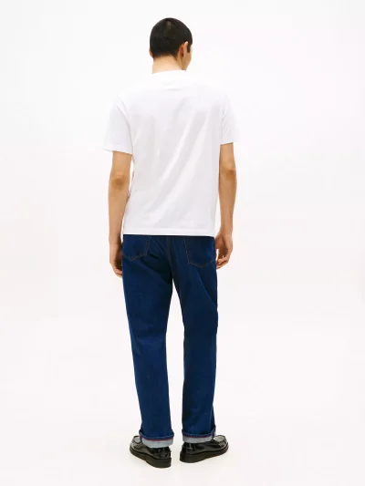 Hilfiger Graphic Logo T-Shirt - White #MW40002-YBR - Image 2