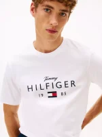 Hilfiger 1985 Graphic T-Shirt-White - Image 2