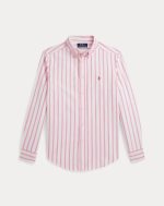 Striped Cotton Oxford Shirt Toddler/Kids Boys - Pink/White #100083253