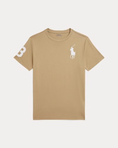 Big Pony Cotton Jersey Tee Toddler/Kids-Vintage Khaki#616523 - Image 1