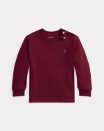 Cotton Jersey Long-Sleeve Tee Baby Boy/Toddler/Kids-Classic Wine