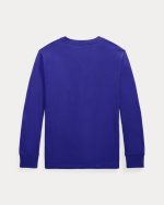 Cotton Jersey Long-Sleeve Tee Toddler/Kids-Classic Azure - Image 2