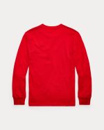Cotton Jersey Long-Sleeve Tee Toddler/Kids-RL 2000 Red - Image 2