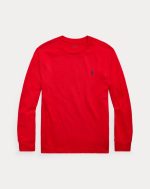 Cotton Jersey Long-Sleeve Tee Toddler/Kids-RL 2000 Red