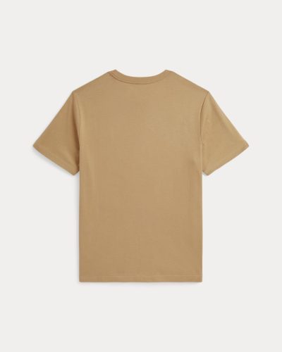 Cotton Jersey Crewneck Tee Baby Boy/Toddler/Kids-Vintage Khaki#569267 - Image 2