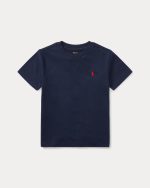 Cotton Jersey Crewneck Tee Baby Boy/Toddler/Kids-Cruise Navy - Image 2