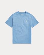 Cotton Jersey Crewneck Tee BABY/TODDLER/KID BOYS - Soft Royal Heather#569267 - Image 2