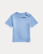 Cotton Jersey Crewneck Tee BABY/TODDLER/KID BOYS - Soft Royal Heather#569267