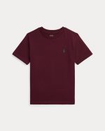 Cotton Jersey Crewneck Tee Toddler/Kids-Classic Wine#569267 - Image 2