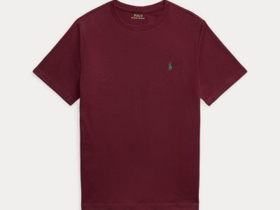 Cotton Jersey Crewneck Tee Toddler/Kids-Classic Wine#569267