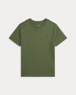 Cotton Jersey Crewneck Tee Toddler/Kids-Mint Olive#569267 - Image 2