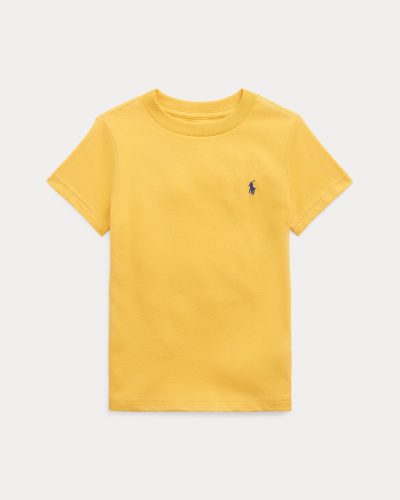 Cotton Jersey Crewneck Tee Toddler/Kids-Gold Bugle#569267 - Image 1