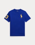 Big Pony Cotton Jersey Tee/Toddler/Kids-Classic Azure#616523
