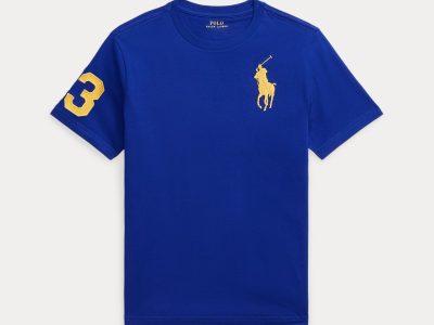 Big Pony Cotton Jersey Tee/Toddler/Kids-Classic Azure#616523