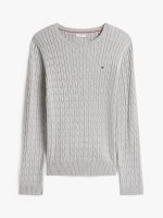 Cable Knit Sweater -Grey #XW07179-P61