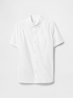 Kids Poplin Shirt- White
