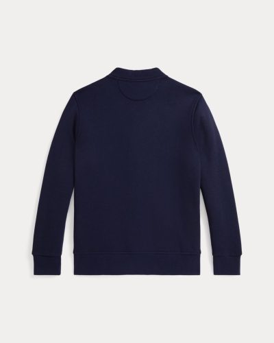 Fleece V-Neck Cardigan Toddler/Kids Boys -  Refined Navy# 100060810 - Image 3