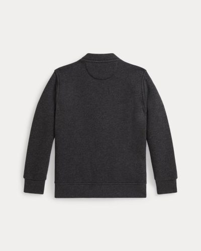 Fleece V-Neck Cardigan Toddler/Kids Boys -  Windsor Heather# 100060810 - Image 2