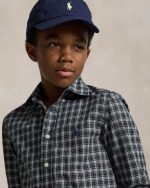 Plaid Cotton Poplin Shirt Toddler/Kids Boys - Multi #100063102 - Image 2