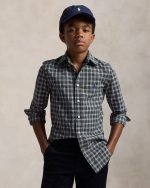 Plaid Cotton Poplin Shirt Toddler/Kids Boys - Multi #100063102